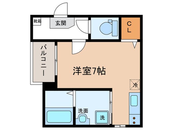 仮)ﾊｰﾓﾆｰﾃﾗｽ元中村町二丁目の物件間取画像